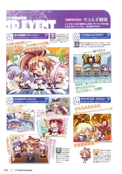 Page 152 of 77～and, two stars meet again～ Visual Fanbook