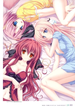 Page 37 of 77～and, two stars meet again～ Visual Fanbook