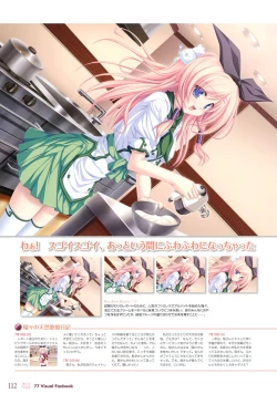 Page 117 of 77～and, two stars meet again～ Visual Fanbook