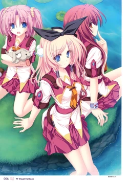 Page 11 of 77～and, two stars meet again～ Visual Fanbook