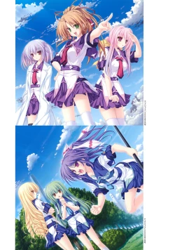 Page 17 of 77～and, two stars meet again～ Visual Fanbook