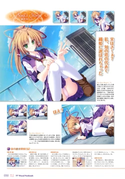 Page 55 of 77～and, two stars meet again～ Visual Fanbook