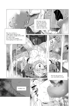 Page 58 of Majuu no Mori ni Nomikomareta Mura no Musume wa Shoufu Boukensha to Shite Inran ni Sugosu