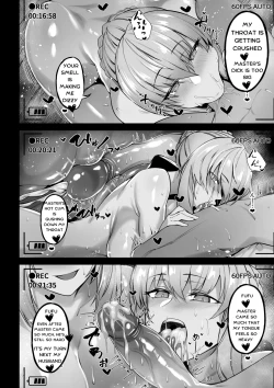 Page 14 of Morgan to Saber Alter no Tane Shibori Nikki | Morgan and Her Sister'sSemen Squeezing Diary