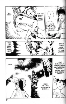 Page 94 of La Blue Girl Vol.5