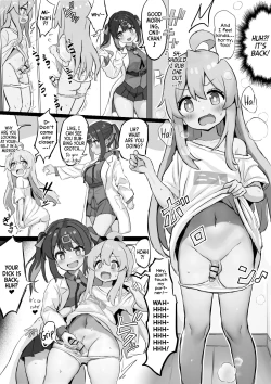 Page 1 of Mahiro no Haete Kita Chinchin o Chiisaku Suru Imouto no Mihari | Mahiro's dick is back in town: Mihari helps her big brother get rid of his boner!