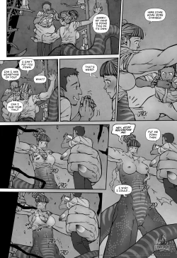 Page 10 of Trampage: World Score - BW