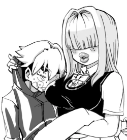 Page 1 of Senpai with huge lips