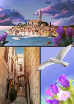 Page 2 of Kinpatsu Obasan no Suiminkan