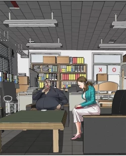 Page 11 of Living with a MILF - Side Story: Mrs. Choi tries to pay off the debt