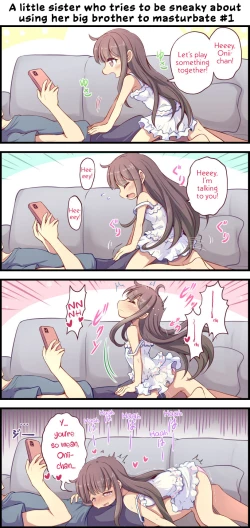 Page 1 of Barenai You Ni Nii De Onanii Suru Imouto-Chan | A Little Sister Who Tries to Be Sneaky About Using Her Big Brother to Masturbate