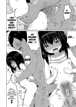 Page 154 of Ninshin Shoujo "Mesugaki datte Haramitai!" - Pregnant girl, even a female kid seems to be pregnant. | I Want to Impregnate Them, Even if They're Slutty Brats!