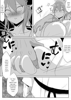 Page 4 of Tomochan doing things that girls can't do.