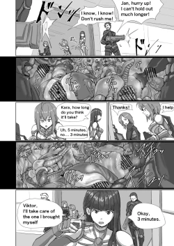 Page 104 of Kisei sarete H na Alien ni sarechau Musume no Hanashi Alien's Egg "Abandoned Ship"