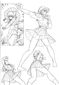 Page 100 of How To Draw Manga Vol. 23 Illustrating Battles