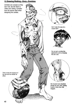 Page 44 of How to Draw Manga Vol. 24, Occult & Horror by Hikaru Hayashi