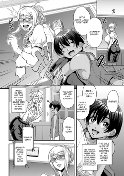 Page 3 of Bakunyuu Hitozuma Kinpatsu Gaikokujin Jokyoushi ga Mura no Inshuu de Kasshoku Shota no Fudeoroshi o Suru Hanashi