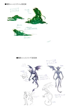 Page 145 of Dungeon's Legion Maou ni Sasagu Official Design Works