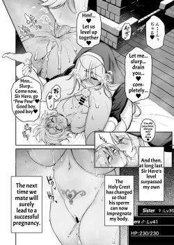 Page 39 of Yuusha-sama ga Yowakute Fuan na node Kami wa Sister ni Tanetsuke Koubi o Meijimashita | The Hero Is Weak And Worrisome, So God Commanded A Nun To Procreate With Him