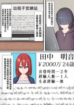 Page 7 of Shikyuu Rental Anata no Kodomo Umimasu