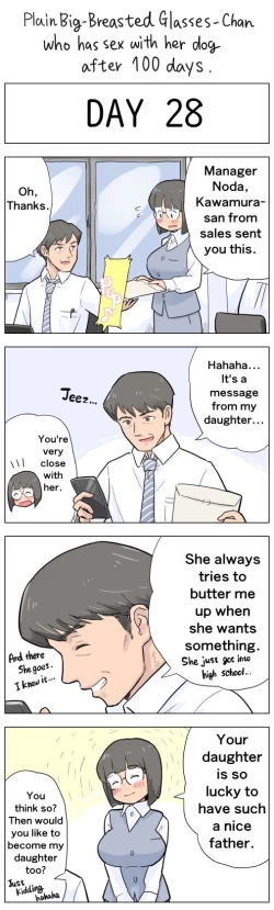 Page 28 of Plain BigChan who has sex with her dog after 100 days