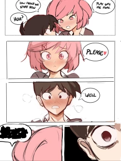 Page 20 of 【rak_fork/ddlc/夏树/R18 comic】Play with me