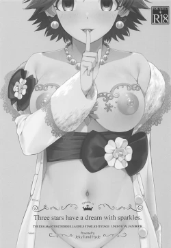 Page 3 of Three stars have a dream with sparkles.