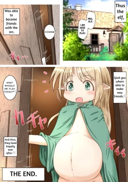 Page 22 of Elf Musumesan ni Gokubuto Ochinchin o Nejikomareru Ohanashi | Elf Girl Gets Screwed By The Big Dick Orc