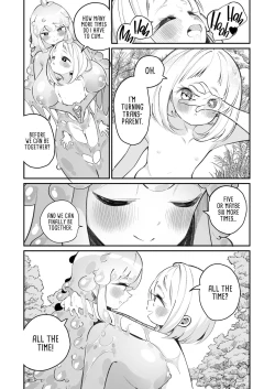 Page 38 of Kairoudouketsu no Chigiri Slime Musume to Ichaicha Nurunuru Yuri Ecchi shite Slime-ka suru Loli Mahoutsukai