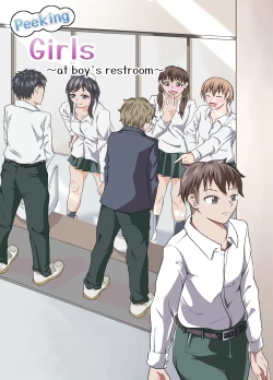 Page 1 of Nozoki Miru Joshi-tachi| Peeking girls at boy's restroom