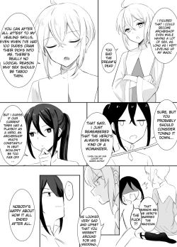 Page 16 of Maou Toubatsu Shippai Heroine Gisei Normal End de Utsu ni Natta Koutensei Futanari Kenshi to Otokonoko Shinkan no Hanashi | Crestfallen Futanari x Femboy Priest: Prepare to Cum Edition