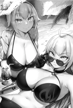 Page 3 of Chaldea Dosukebe MassageChaldea lewdness massage club Jeanne & Jeanne Alter ed.