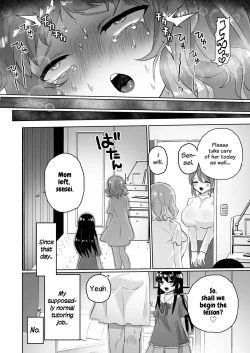 Page 44 of Joshidaisei Kateikyoushi, Psycho Les Gaki ni Haibokushi Choukyou Sareru
