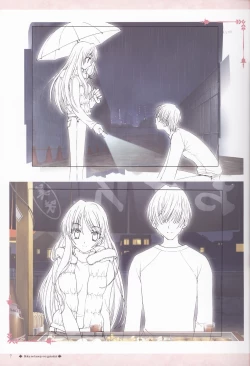 Page 11 of My Sweetheart is Physical Worker VISUAL FAN BOOK