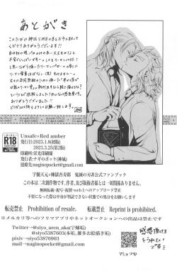 Page 17 of Unsafe x Red amber