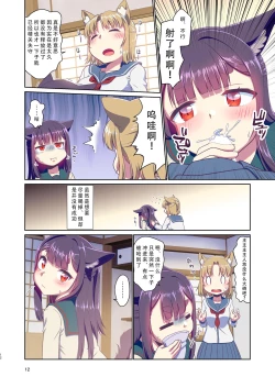 Page 12 of Me ga Sametara Kemomimi Shoujo ni Natteita Ohanashi 3