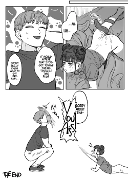 Page 21 of Shokushu Fuuzoku Seisou Baito | Job: Cleaner at at Tentacle Brothel