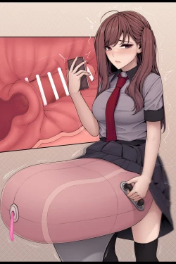 Page 10 of Gihindai de sagyōchan | A futanari staying cool as she relieves her sexual urges