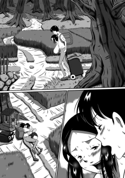 Page 38 of Oyako Futari no Touhikou! Mayoikonda Kakurezato de Asa kara Ban made Sex Zanmai!