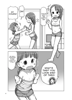 Page 5 of Massage-chuu ni Jirasarete Kossori Onanie Shichau Manga