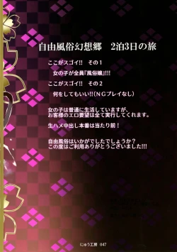 Page 45 of Oidemase!! Jiyuu Fuuzoku Gensoukyou 2kka no Tabi Musubi | Greetings! Gensokyo's Unrestricted Sexual Service 3 Days 2 Nights Trip - Musubi