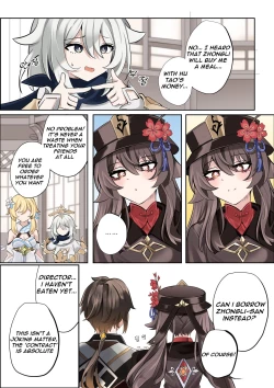 Page 4 of Contract- A Hu Tao x Zhongli Hentai Comic