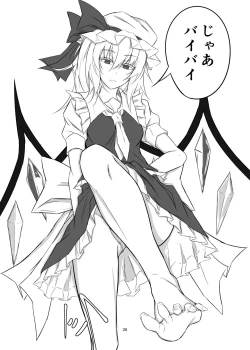 Page 28 of Koumakan de Daiji na Tokoro o Kerareru Hon