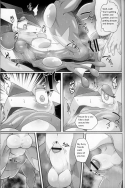 Page 8 of Kivwolf's section of Kicktyan's anthology "Pleasure Fall 4"