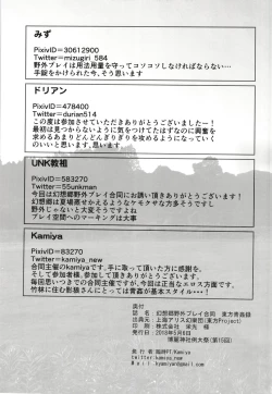 Page 28 of Gensoukyou Yagai Play Goudou Touhou Seikanroku