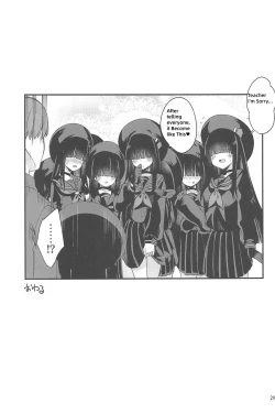 Page 28 of Me no Kakureteiru Kanojo-tachi