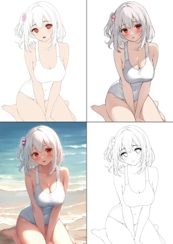 Page 46 of Ecchi na Onaka Kansatsu. Onaka×Mizugi