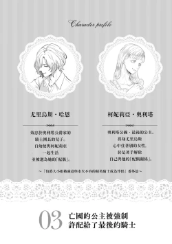 Page 4 of bōkoku no hime wa saigo no kishi to kyōsei-teki ni tsugai ni sa se rareru | 亡国的公主被强制许配给了最后的骑士