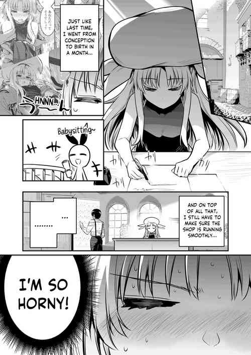 Download Shigotochuu ni Muramura ga Osaerarenaku Natte Shimai Mugon no Mama Kozukuri Suru Uranaishi-chan