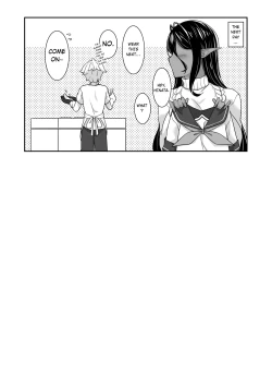 Page 35 of Chotto dake Ai ga Omoi Dark Elf ga Isekai kara Oikakete Kita 4